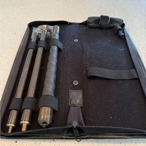 Travel putter with carry case